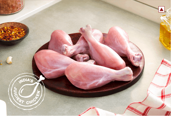 Chicken Drumstick - Pack Of 6 (6 pcs) - Fresh, Antibiotic Residue Free