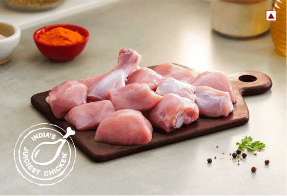 Chicken Curry Cut Small Pieces 500 g (12-18 pcs) - Fresh, Antibiotic Residue Free